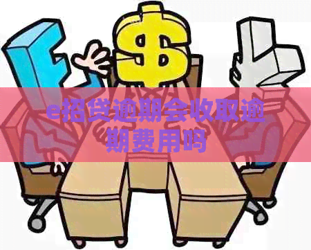 e招贷逾期会收取逾期费用吗