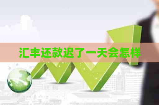 汇丰还款迟了一天会怎样