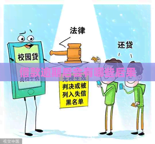 借款逾期后会有哪些后果