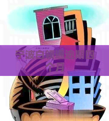 宁波白领通逾期四个月