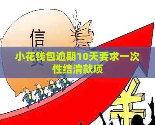 小花钱包逾期10天要求一次性结清款项