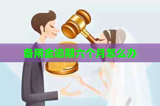 备用金逾期六个月怎么办