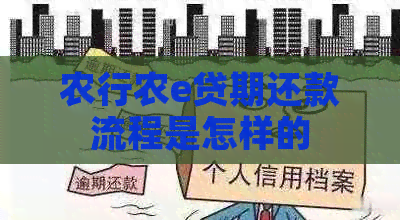 农行农e贷期还款流程是怎样的