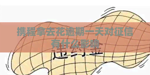 携程拿去花逾期一天对有什么影响