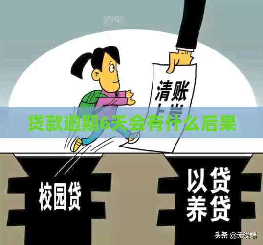 贷款逾期6天会有什么后果