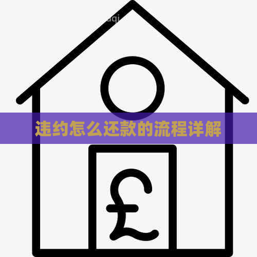 违约怎么还款的流程详解