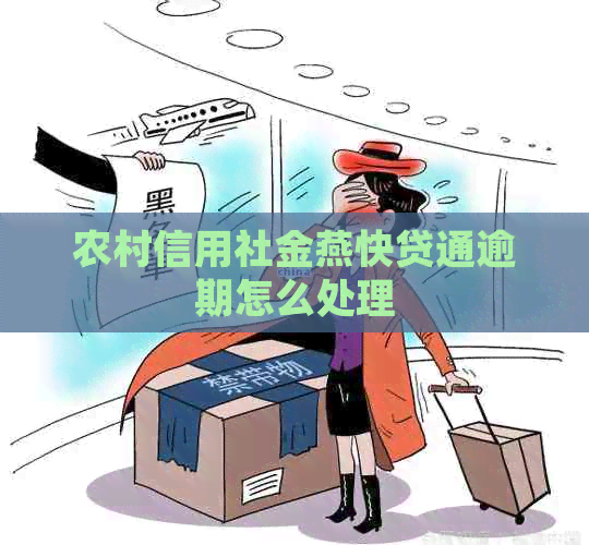 农村信用社金燕快贷通逾期怎么处理