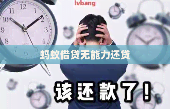 蚂蚁借贷无能力还贷