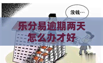 乐分易逾期两天怎么办才好