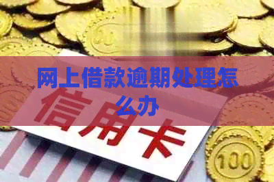 网上借款逾期处理怎么办