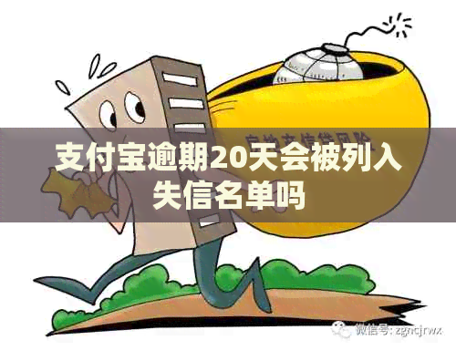 信用卡逾期20天会被列入失信名单吗