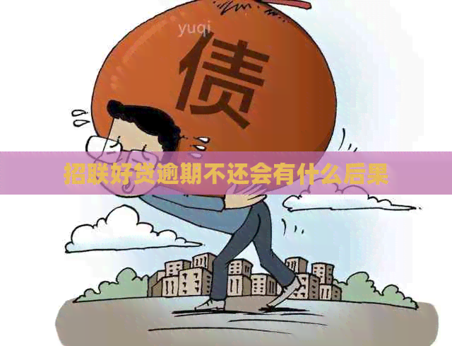 招联好贷逾期不还会有什么后果