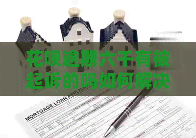 白条逾期六千有被起诉的吗如何解决