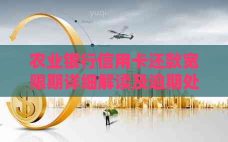 农业银行信用卡还款宽限期详细解读及逾期处理建议