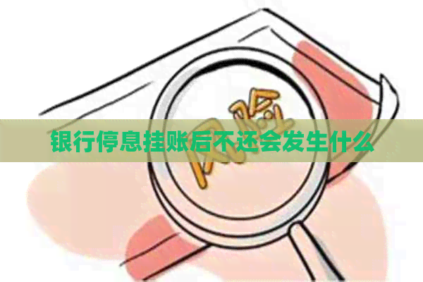 银行停息挂账后不还会发生什么