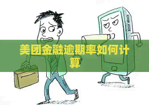 美团金融逾期率如何计算