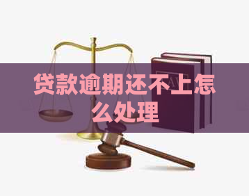 贷款逾期还不上怎么处理