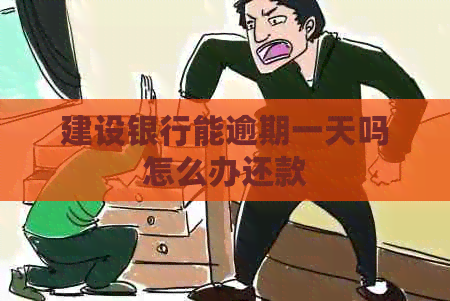 建设银行能逾期一天吗怎么办还款
