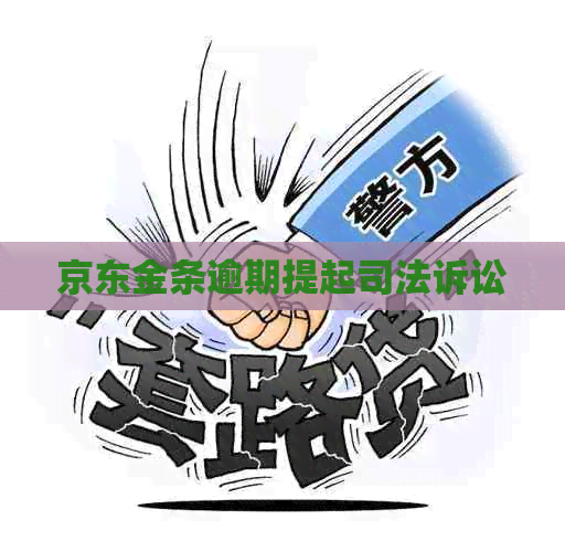 京东金条逾期提起司法诉讼