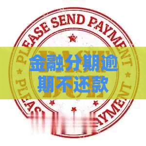 金融分期逾期不还款