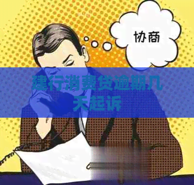 建行消费贷逾期几天起诉