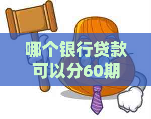 哪个银行贷款可以分60期还