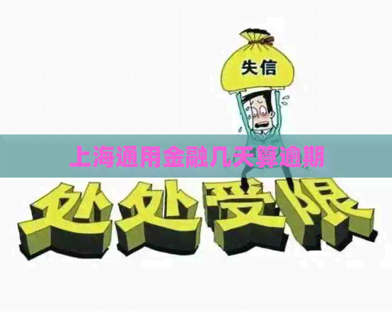上海通用金融几天算逾期