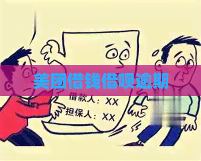 美团借钱信用卡逾期