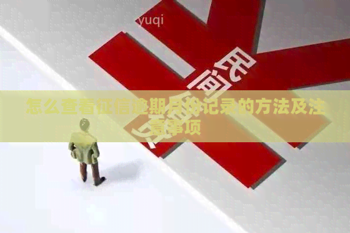 怎么查看逾期月份记录的方法及注意事项