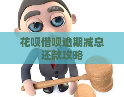 白条信用卡逾期减息还款攻略