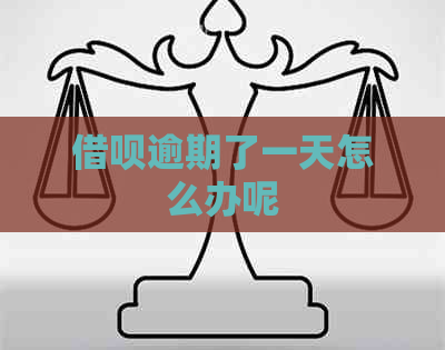 信用卡逾期了一天怎么办呢