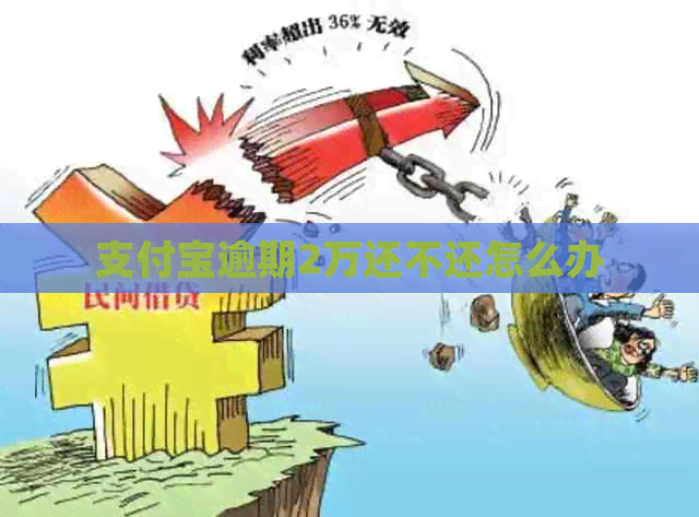 信用卡逾期2万还不还怎么办