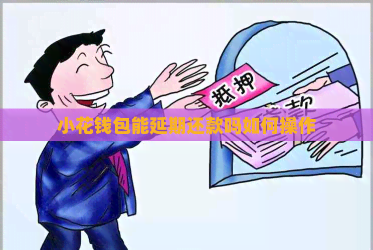 小花钱包能延期还款吗如何操作