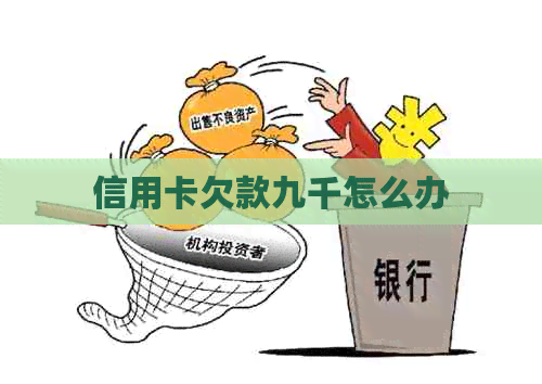 信用卡欠款九千怎么办