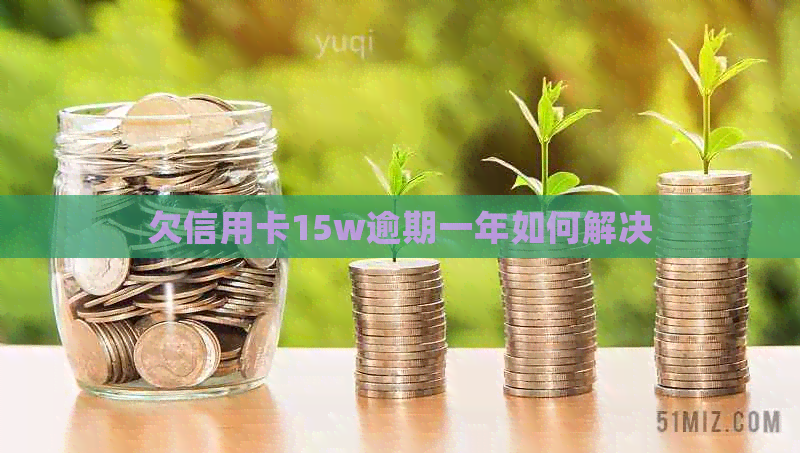 欠信用卡15w逾期一年如何解决