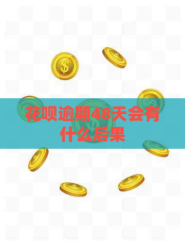 白条逾期48天会有什么后果