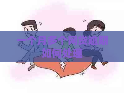 一个月多个网贷逾期如何处理