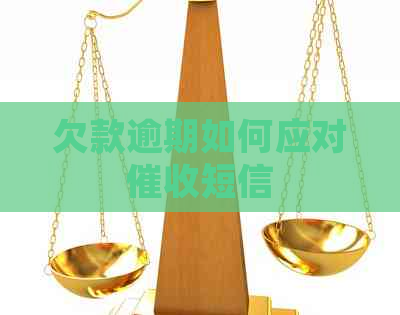欠款逾期如何应对短信