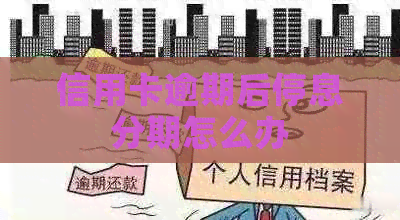 信用卡逾期后停息分期怎么办