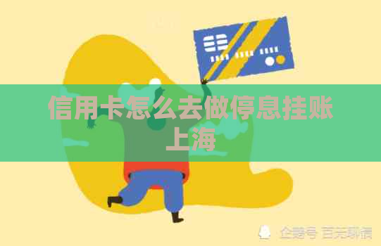 信用卡怎么去做停息挂账上海