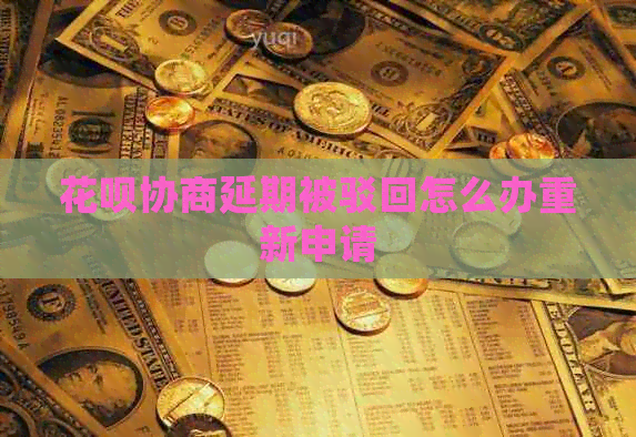 白条协商延期被驳回怎么办重新申请