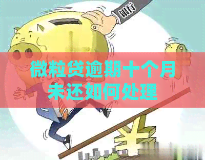 微粒贷逾期十个月未还如何处理