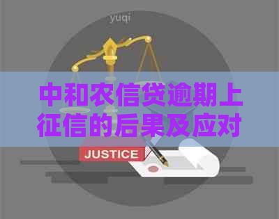 中和农信贷逾期上的后果及应对措施