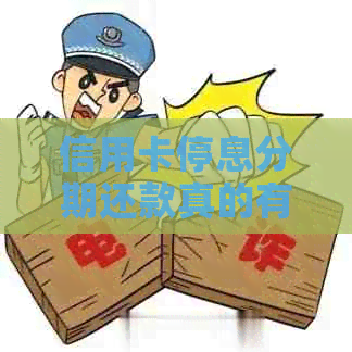 信用卡停息分期还款真的有效吗