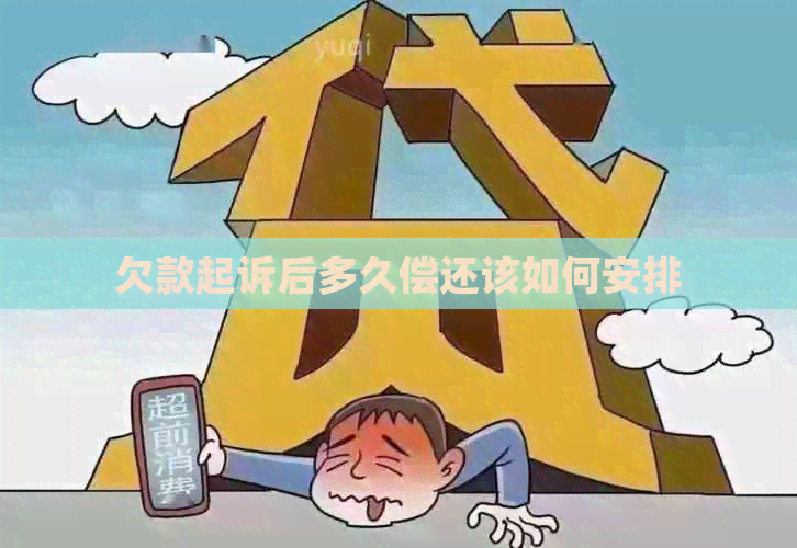 欠款起诉后多久偿还该如何安排
