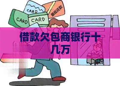 借款欠包商银行十几万