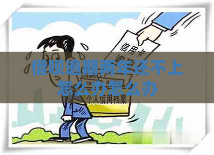 信用卡逾期两年还不上怎么办怎么办