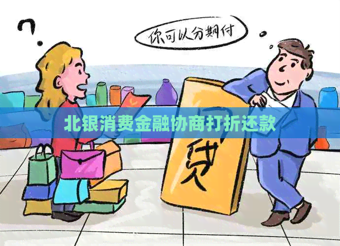 北银消费金融协商打折还款