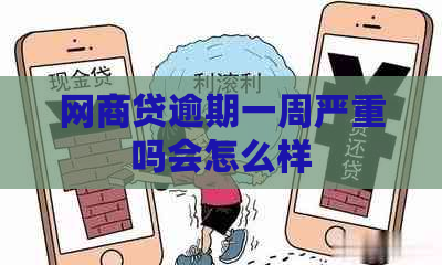 白条贷逾期一周严重吗会怎么样