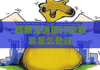      交通银行逾期要怎么处理